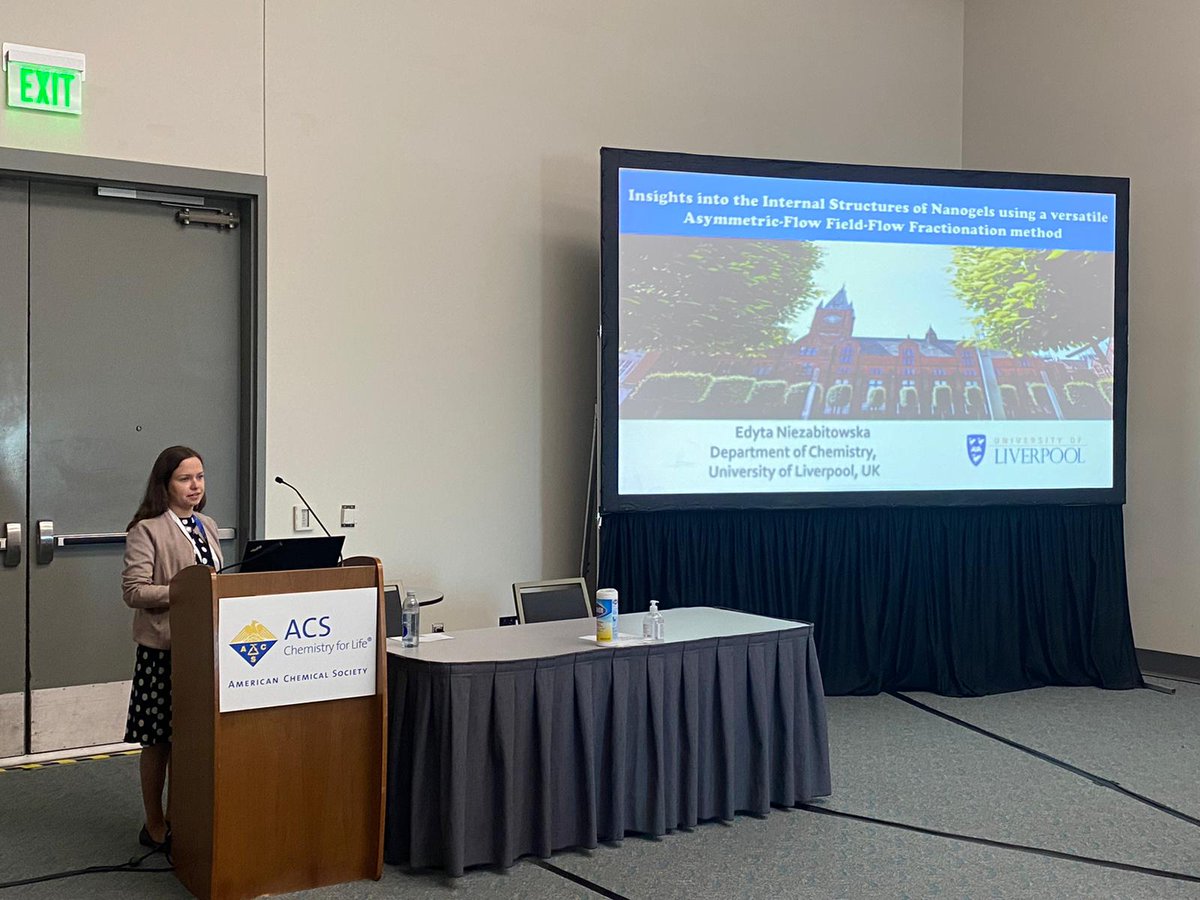 elewand90's tweet photo. It was great pleasure to present our work about #fieldflowfractionation on #ACSSpring2022 in beautiful San Diego. The talks were inspiring.
Thank you Dominic Gray and Cameron Hogarth for support and taking photos 😊 https://t.co/rXH5GiBvuc