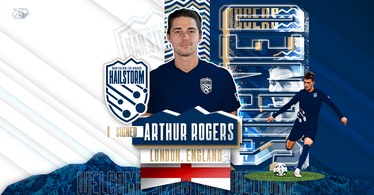 Vision, versatility, and very nimble footwork: please welcome London's own Arthur Rogers (<a href="/ArthurDR96/">Arthur</a>) to Northern Colorado!

❄️2 caps for 🏴󠁧󠁢󠁥󠁮󠁧󠁿 futsal team
❄️40 appearances for Hartford Athletic 
❄️13 appearances for Corpus Christi FC

#HailYeah

hailstormfc.com/news_article/s…