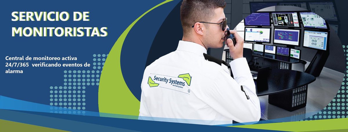 Servicios de monitoristas, ya no tendrás que preocuparte tú que nosotros mantenemos vigilado tu negocio por ti. #Seguridad #securitysystems #SecurityGuard #monitoreo