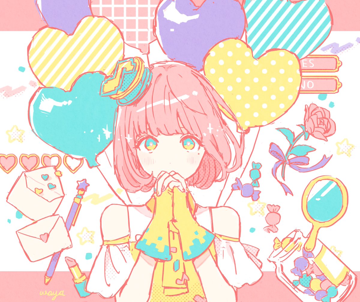 「乙女はいつもときめきクライシス 」|わやのイラスト