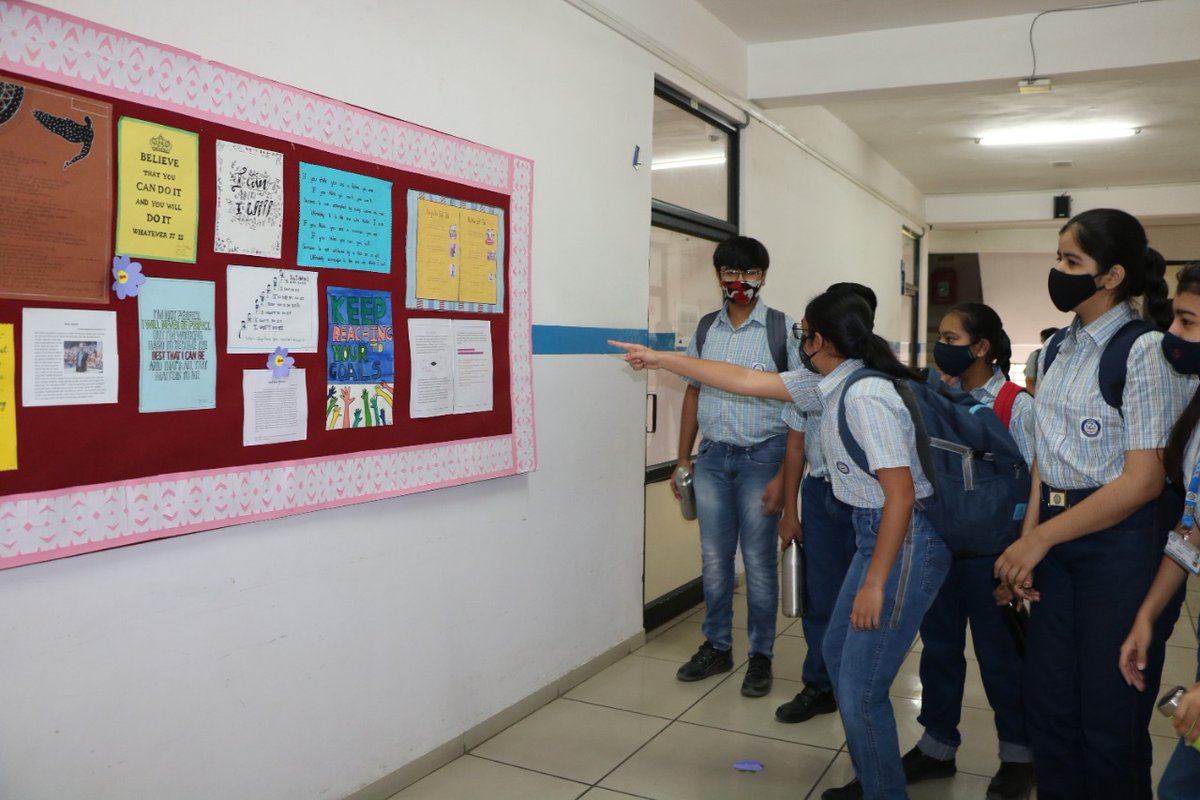 ZebarSchool's tweet photo. The Vice-Principal of the Secondary Section, Ms Mili Bhattacharyya, welcomed the students of Grade 10 and 12 as the new academic session 2022-23 began today.
@b_mili18 @Sharmis99105095 @mgchoksi https://t.co/DqrlTyI6LD