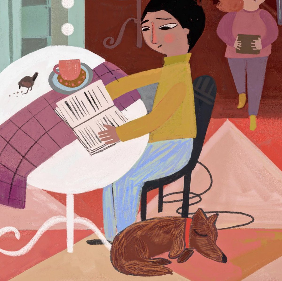 Fiona_LeeStudio's tweet photo. Tasty little snippet from a recent puzzle project 🍩🍮🥧☕️ 📖 https://t.co/eaUWR7axPi