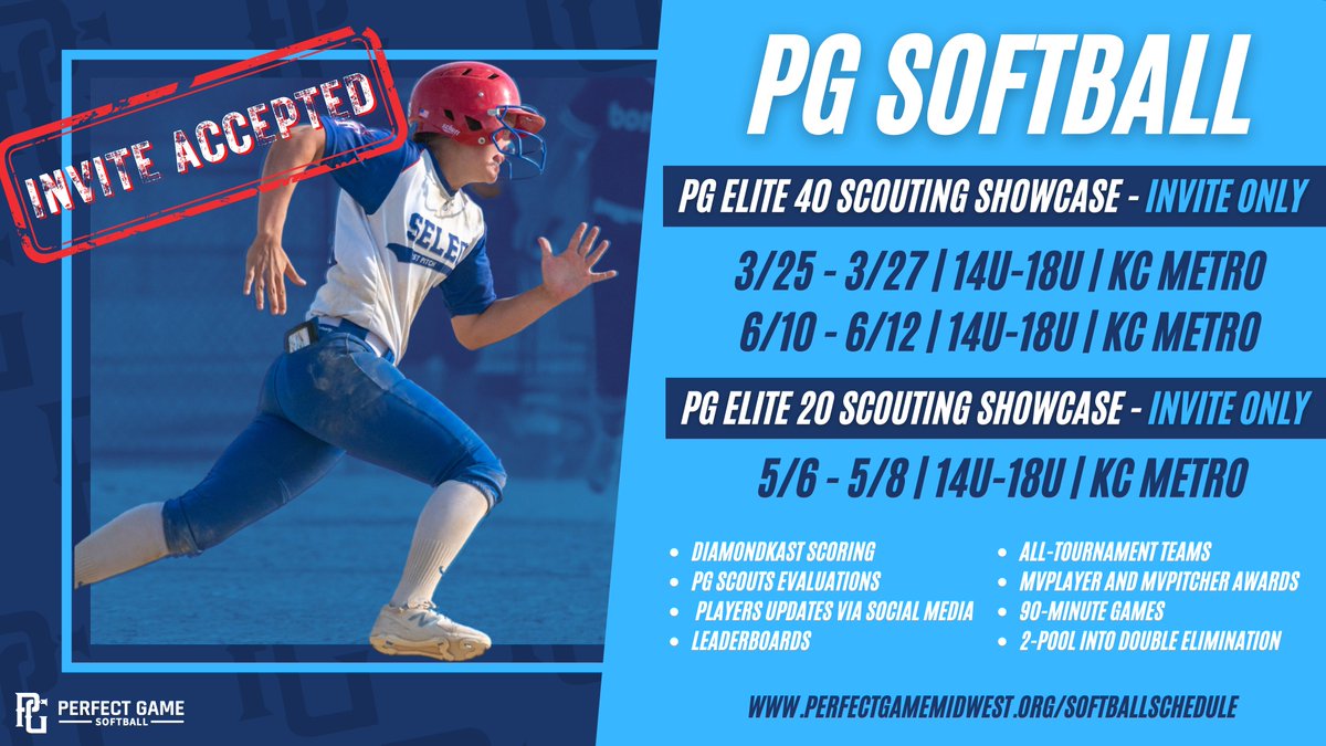 Perfect Game Softball tweet media