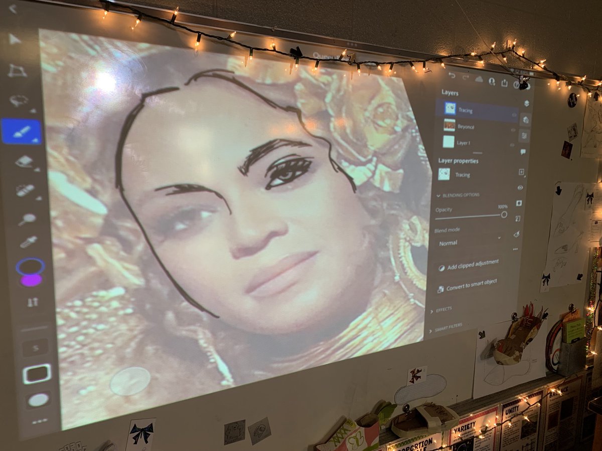 Thank you Mrs. Halford, Mrs. Alvarado, and Mr. Wise for bringing us photoshop and Apple TV for our digital art lessons! The kids are super excited about their “toon me” project ⁦⁦<a href="/RCSArts/">Lindsay Halford</a>⁩ ⁦@ErinLHSmedia⁩