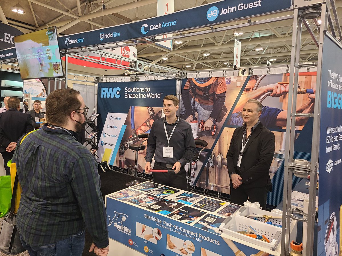 It’s Day 2 of #CMPXShow! Have you stopped by our booth yet to see our commercial plumbing solutions in person? You can find us at Booth #1824. <a href="/CMPXShow/">CMPX Show</a>