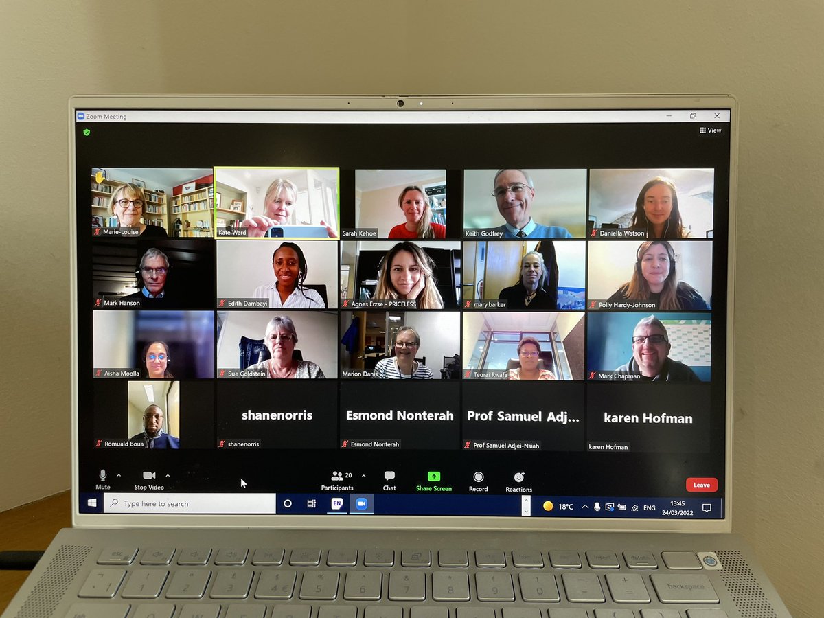 Kate Ward (@kateaward17) on Twitter photo Our last official <a href="/NIHR_INPreP/">INPreP</a> meeting today, still much to do. The four years have flown by. Thanks to the whole team for a great few years <a href="/AgnesErzse/">Agnes Erzse</a> <a href="/romyboua/">BOUA Palwendé Romuald, PhD</a> <a href="/EngelbertNonte1/">Engelbert Nonterah</a> <a href="/DPHRU_SA/">MRC-Wits Developmental Pathways 4 Health Research</a> <a href="/NIHRresearch/">National Institute for Health and Care Research</a> <a href="/PollyHJ/">Dr Polly Hardy-Johnson</a> <a href="/BarkerSoton/">Mary Barker</a> <a href="/DaniellaWatson_/">Dr Daniella Watson</a> <a href="/SHKehoe/">Sarah Kehoe</a> <a href="/KeithMGodfrey/">Keith Godfrey, MBE</a> Our last official <a href="/NIHR_INPreP/">INPreP</a> meeting today, still much to do. The four years have flown by. Thanks to the whole team for a great few years <a href="/AgnesErzse/">Agnes Erzse</a> <a href="/romyboua/">BOUA Palwendé Romuald, PhD</a> <a href="/EngelbertNonte1/">Engelbert Nonterah</a> <a href="/DPHRU_SA/">MRC-Wits Developmental Pathways 4 Health Research</a> <a href="/NIHRresearch/">National Institute for Health and Care Research</a> <a href="/PollyHJ/">Dr Polly Hardy-Johnson</a> <a href="/BarkerSoton/">Mary Barker</a> <a href="/DaniellaWatson_/">Dr Daniella Watson</a> <a href="/SHKehoe/">Sarah Kehoe</a> <a href="/KeithMGodfrey/">Keith Godfrey, MBE</a>
