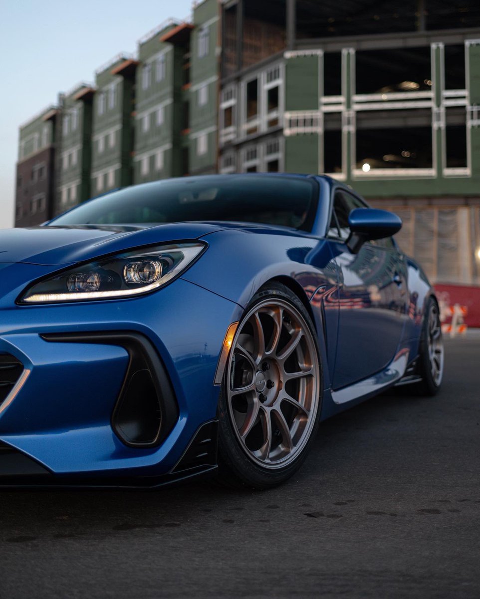 BCRacingNA's tweet photo. 2022 Subaru #BRZ owned by @anointed_aero, fitted with a freshly built set of our #BRSeries custom coilovers! Need a set for yourself? Contact your BC sales rep today to start your custom order. • photos by @ninemedia_ • #bcracing #bcracingna #digdeeper #2022subarubrz https://t.co/ETwLpksVAj