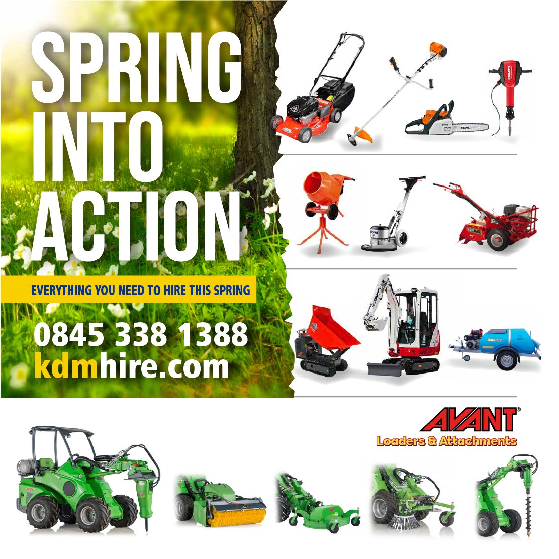 kdm_hire's tweet image. 𝗦𝗣𝗥𝗜𝗡𝗚 𝗜𝗡𝗧𝗢 𝗔𝗖𝗧𝗜𝗢𝗡 
𝘌𝘷𝘦𝘳𝘺𝘵𝘩𝘪𝘯𝘨 𝘺𝘰𝘶 𝘯𝘦𝘦𝘥 𝘵𝘰 𝘩𝘪𝘳𝘦 𝘵𝘩𝘪𝘴 𝘴𝘱𝘳𝘪𝘯𝘨… 

Whether you are cleaning, cutting, digging, cultivating, shredding or sawing – we have all the tools and equipment to complete your chores with ease. 
#spring