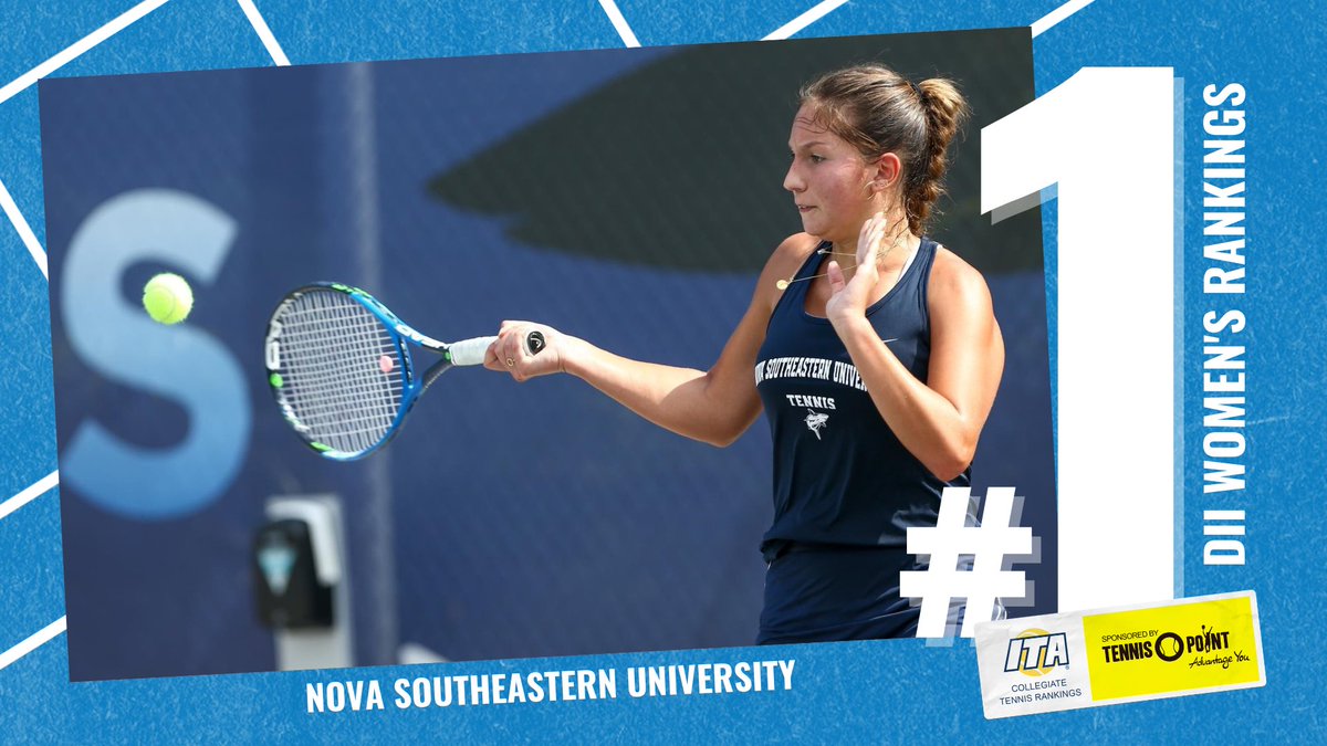 Division I Women's Collegiate Tennis Rankings sponsored by Tennis-Point -  February 21 - ITA #WeAreCollegeTennis