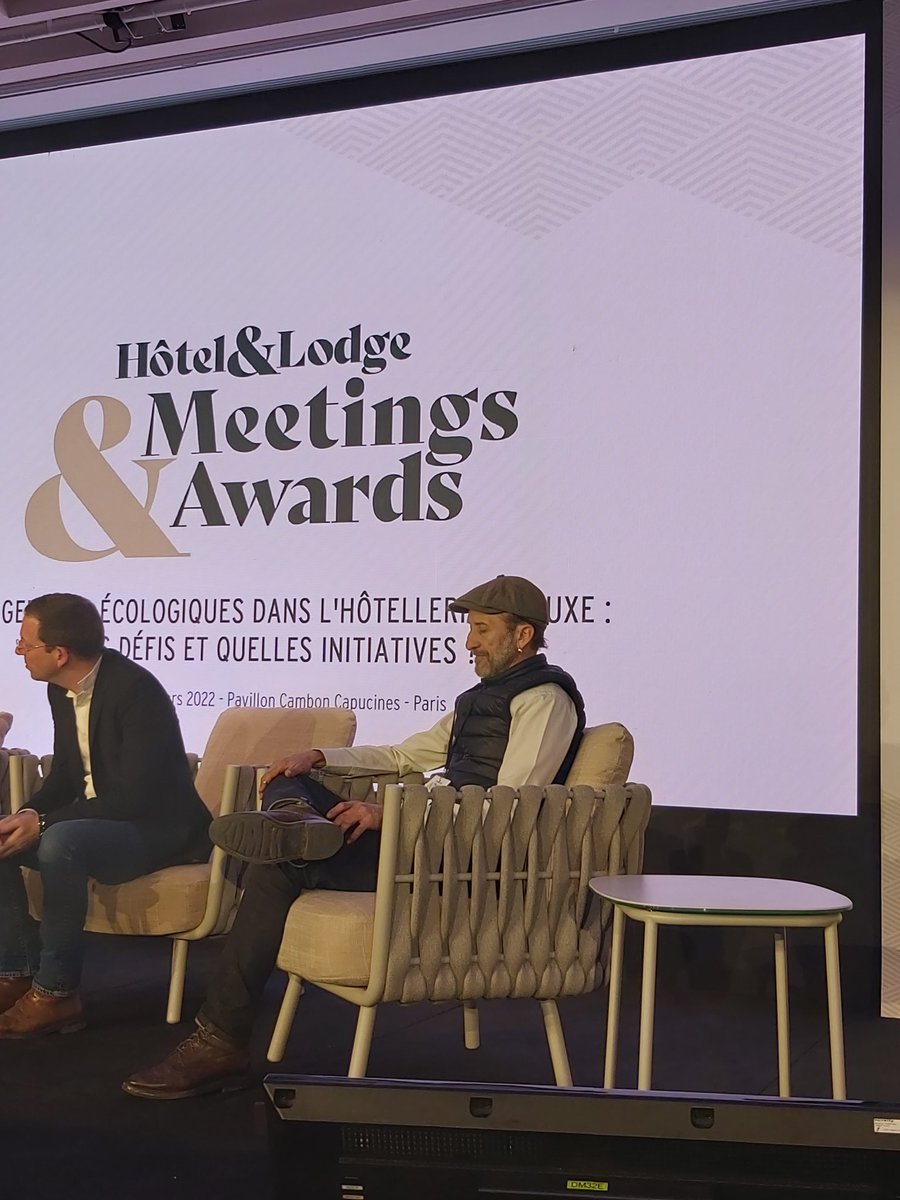 Engagement écologique dans l'hôtellerie de luxe <a href="/MrMoulinot/">Stephan Martinez</a> intervient au meeting awards d'hôtel et Lodge