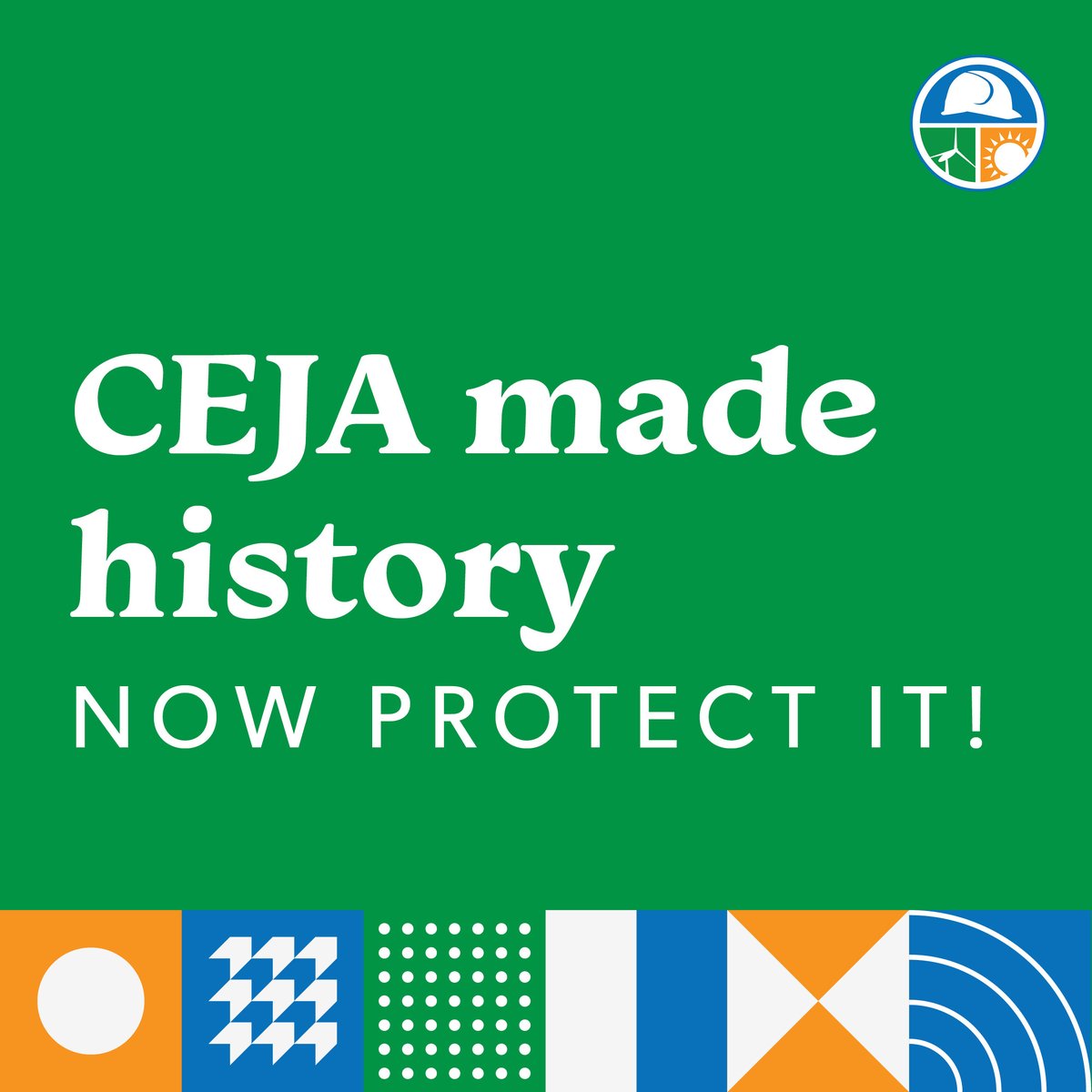 CleanPowerLC's tweet image. When CEJA became law, IL proved that we can respond to the climate crisis while creating good paying jobs in the communities that need them most. Don’t let fossil fuel interests water it down! Tell your legislators to protect ALL of CEJA! bit.ly/protectceja #CEJAworks