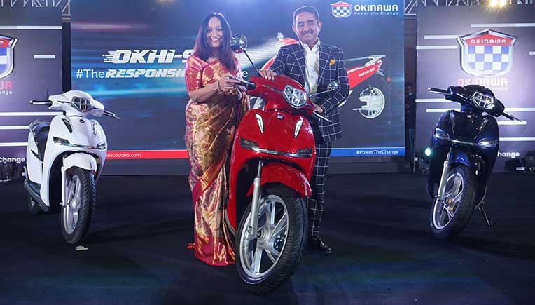 MotownIndia's tweet photo. https://t.co/JWhCwscCme
#OkinawaAutotech launches #Okhi90 e-scooter at Rs 1.03 lakh #okinawa @OkinawaAutotech @FADA_India @ACMAIndia @siamindia https://t.co/ead6MpKSzs