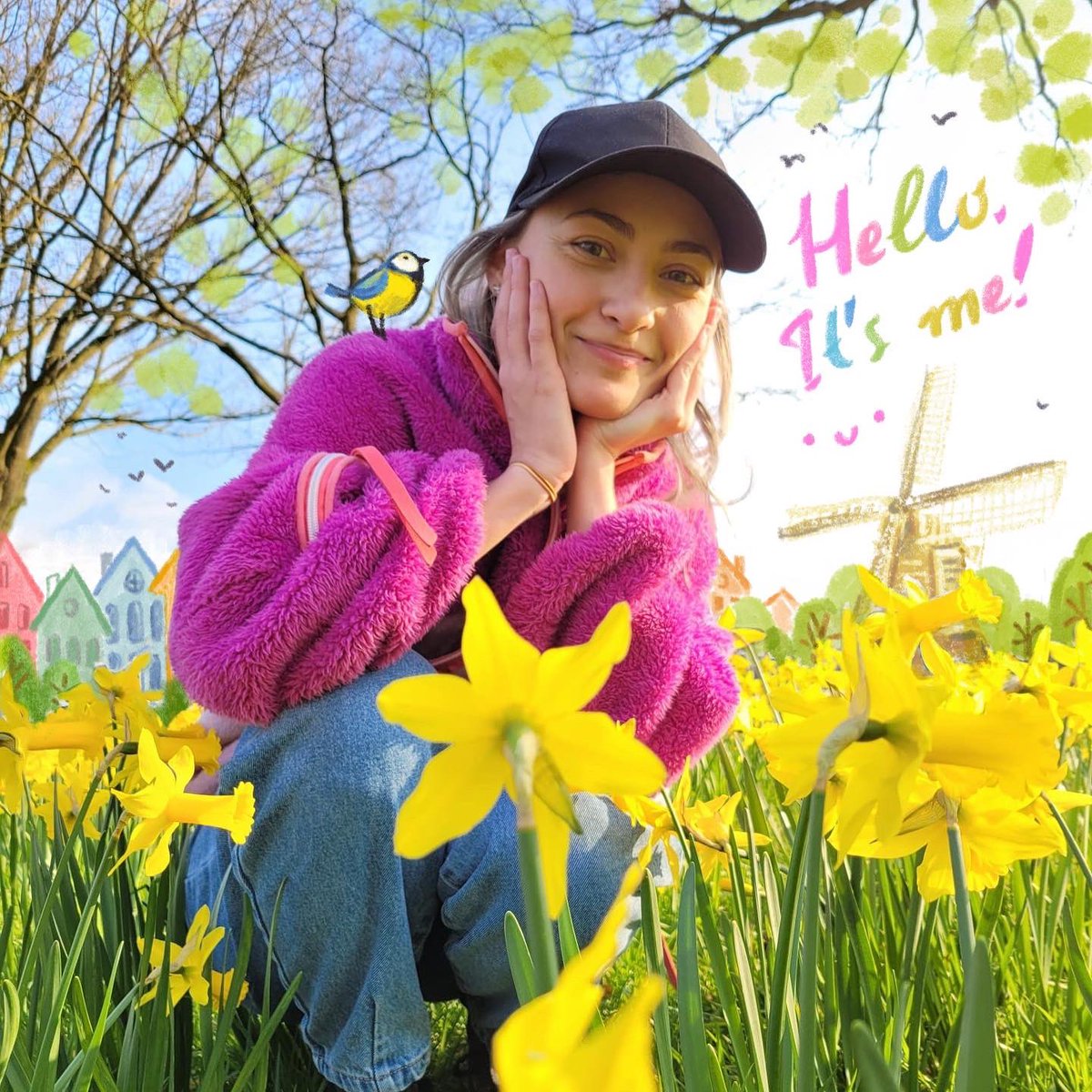 Koolaur19's tweet photo. The spring, its warmth and sun has come in Hengelo, yeeey! ☀️🍃🌸
Meet the artist (aka me):
https://t.co/VZyLz07iEU https://t.co/GDFo9F4ZFG