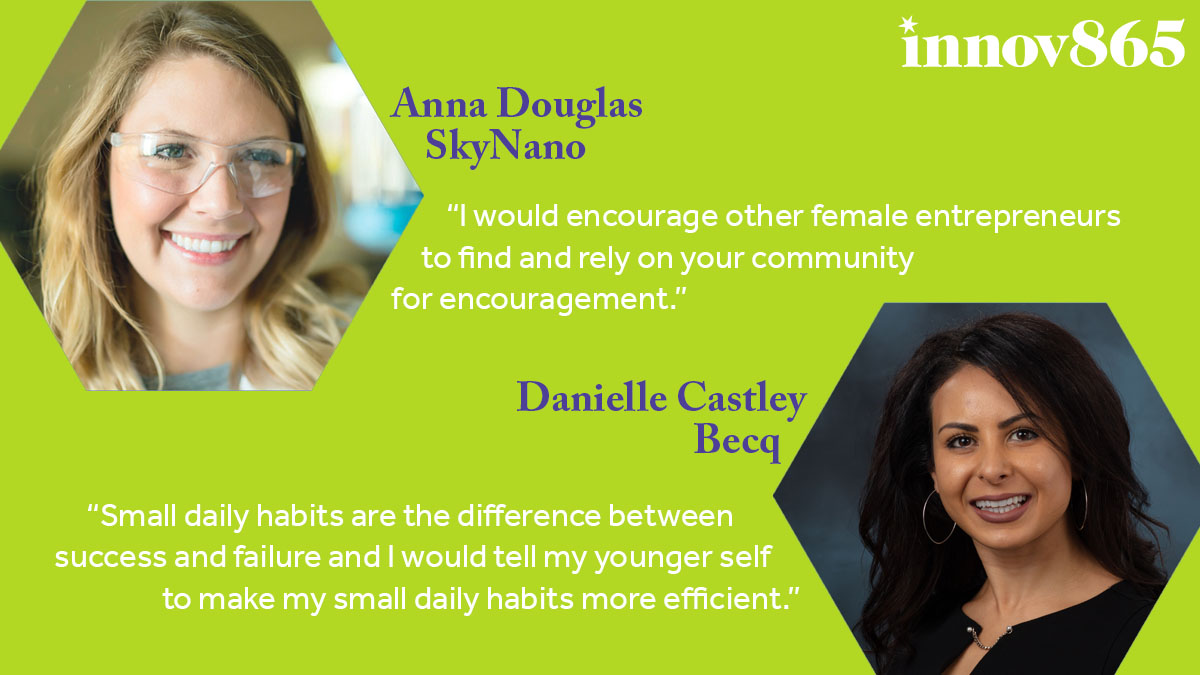 Innov865 (@innov865) on Twitter photo The entrepreneurial community is strengthened by Anna Douglas of <a href="/SkyNanoTech/">SkyNano Technologies</a> and Danielle Castley of Becq. The #Innov865 Alliance appreciates the insight they offer for other female entrepreneurs! 👏
#WomensHistoryMonth 🎉 The entrepreneurial community is strengthened by Anna Douglas of <a href="/SkyNanoTech/">SkyNano Technologies</a> and Danielle Castley of Becq. The #Innov865 Alliance appreciates the insight they offer for other female entrepreneurs! 👏
#WomensHistoryMonth 🎉