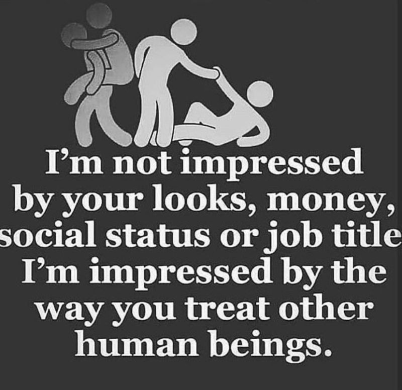 KatherineModos's tweet photo. Treat others as you wish to be treated 
Credit: @Respect_M_H https://t.co/NI51YKIUMa