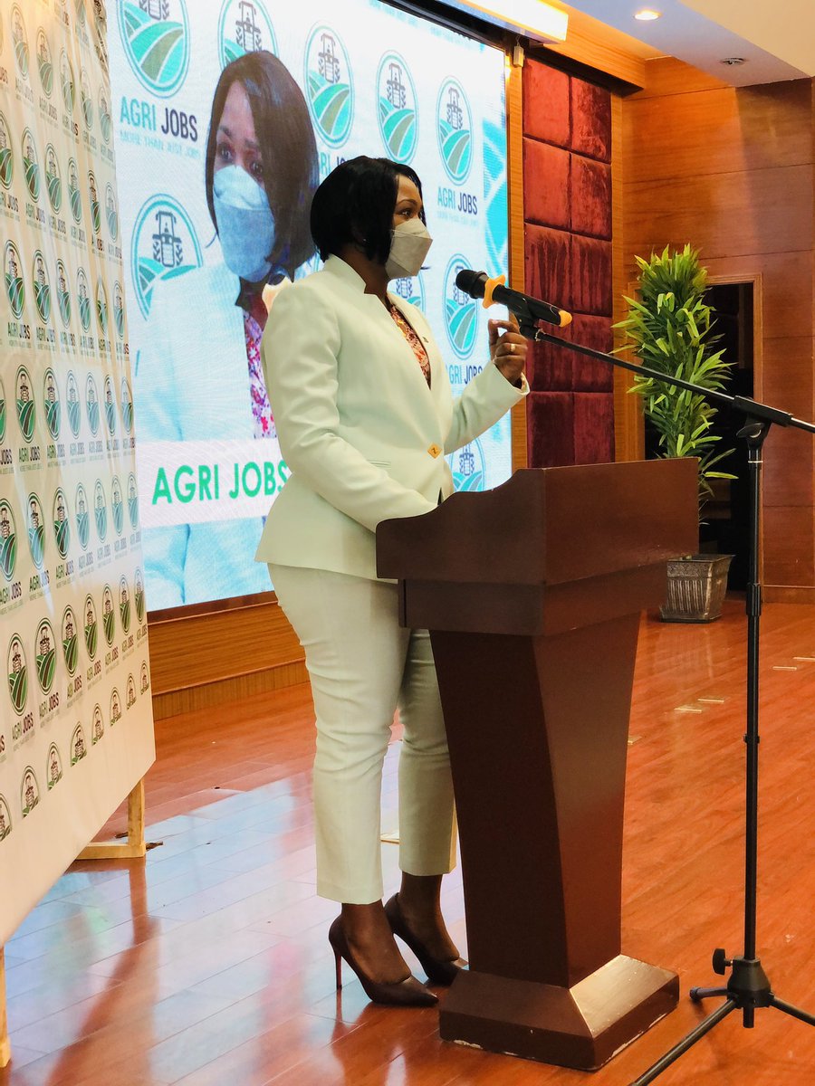 The minister of LabourVera Kamtukule @AmakeTT presided over the official launch of the Agri jobs platform at Golden Peacock Hotel. https://t.co/UWUI8rsNq9