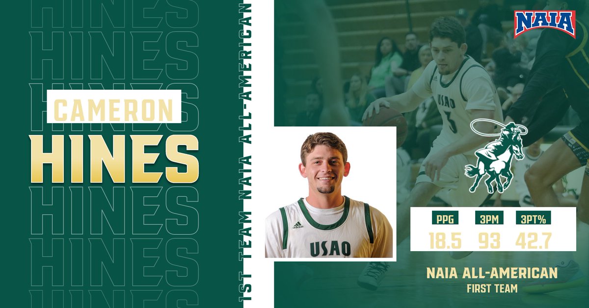 The SAC Player of the Year keeps collecting hardware, earning his 2nd NAIA All-🇺🇸 selection!🏆

📝READ MORE➡️ bit.ly/3Ngu7QB

#DroverDUB x #DroverNation🐎