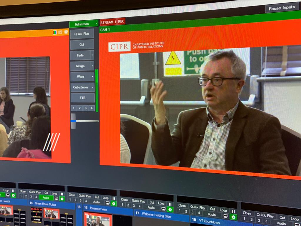 buffoon_media's tweet photo. We're with @CIPR_Cymru today, helping to capture and #livestream their hybrid event! 🎥

Broadcasting #live from The Village Hotel Cardiff and relayed via Buffoon HQ, using the power of @LiveU we love helping organisations get their word out using our live production facilities🙌 https://t.co/KVF1P8xI1X