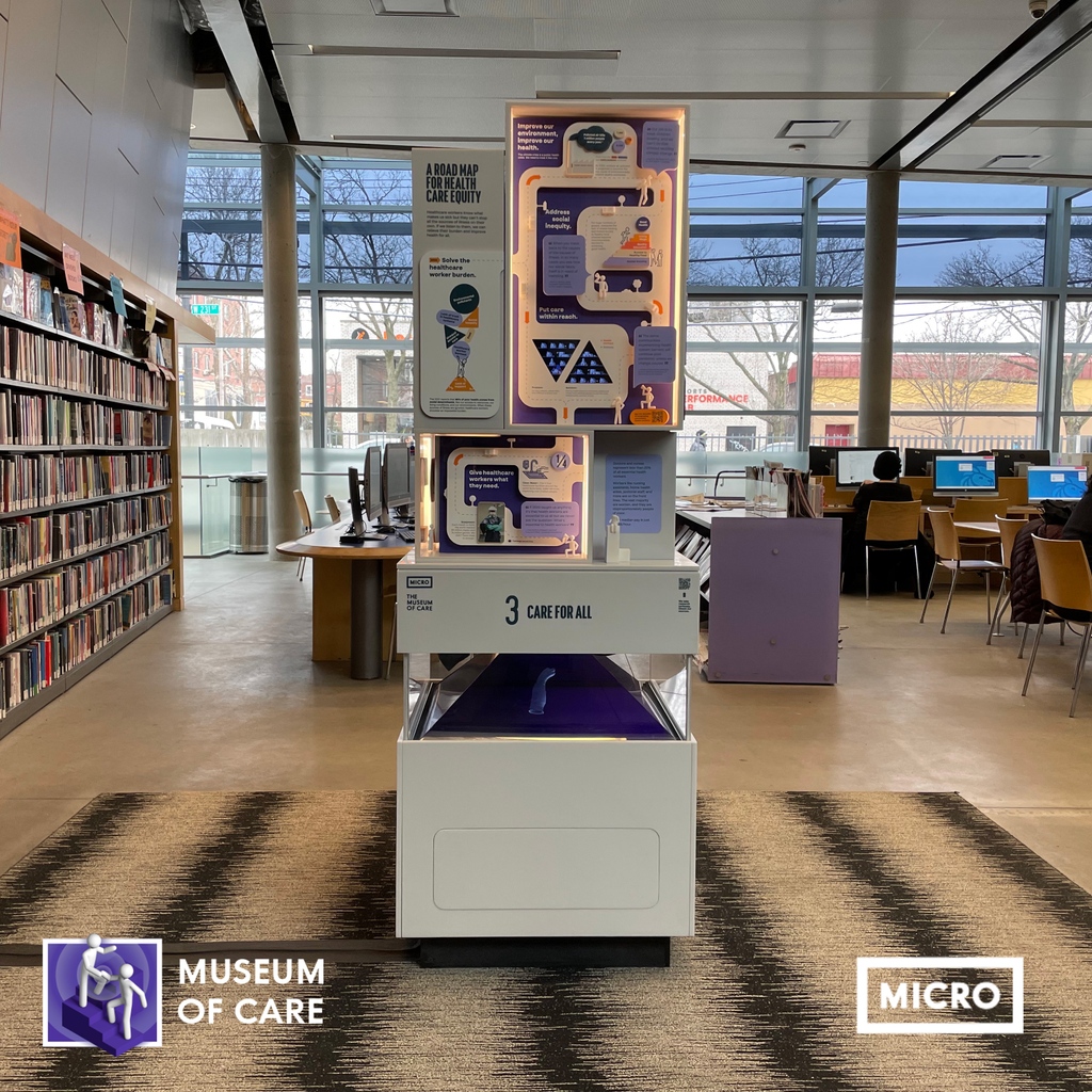 There's just one week left to visit the Museum of Care now on view <a href="/nypl/">NY Public Library</a>'s <a href="/NYPL_KBR/">NYPL Kingsbridge</a> in the Bronx! Check it out through March 31!
#museumofcare #nypl #bronx #NYC #thebronx #thebronxnyc #healthworkers