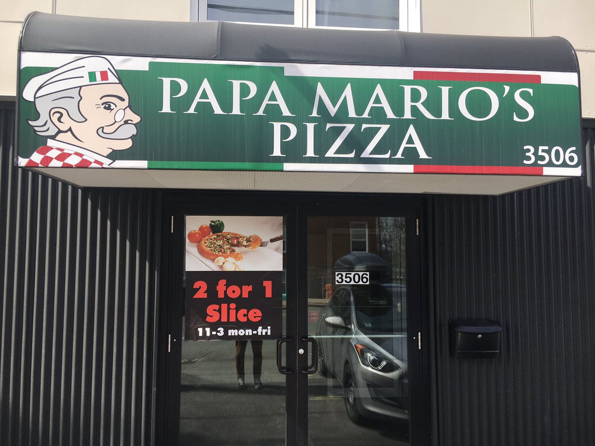 Papa Mario’s Pizza (3506 Dutch Village Rd)

2 for 1 pizza slices 11a - 3p Weekday special?? Papa’s got you covered!

Small 1/4 size
Chewy crust
Sprinkle o’ bacon
$5.75 for 2 slices (tax in)

Bring your hungriest tummies for the lunch special!

Rating: 7.5/10