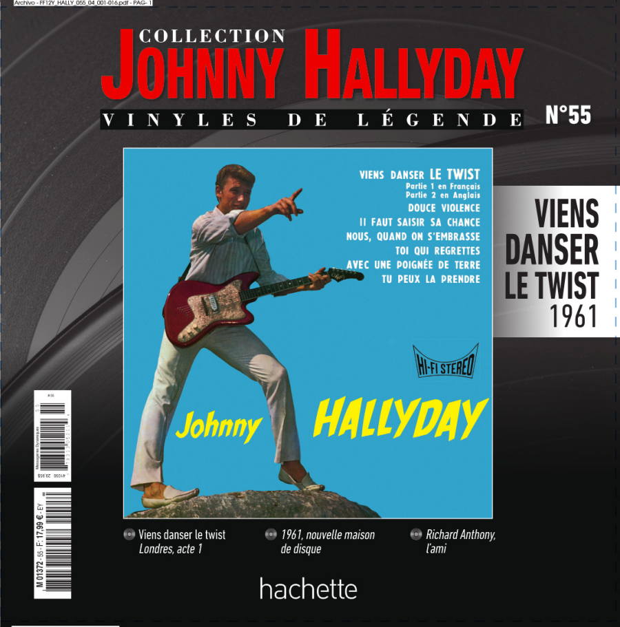 LE DISQUE D'OR (Vinyle BLEU) – Collections JOHNNY HALLYDAY