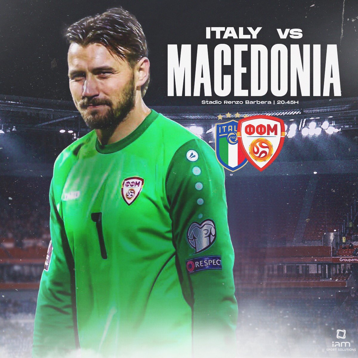 World Cup Playoff! 🏆💪
🇮🇹🆚🇲🇰 Let’s go <a href="/ffmmkd/">FFM</a>!!!
#MatchDay 🔛🔥⚽ #SD1️⃣