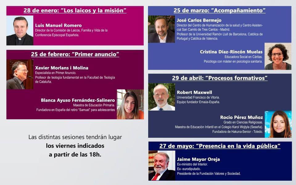 Esta tarde, a las 18:00 h, comenzará una nueva edición del curso de formación #laalegriadecaminajuntos en el <a href="/seminariotoledo/">Seminario Mayor Toledo</a> #Acompañamiento ¡Puedes seguirlo en directo en #RTVDToledo!