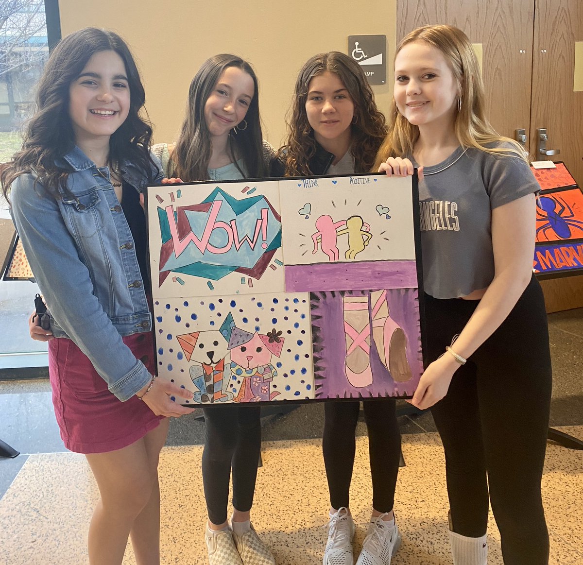 TaorminaGATE's tweet photo. Check out the pop-art themed group projects at the 2022 Art Expo!  @HPEPBSD @PlumTeachers @plumboroughsd https://t.co/A7CJt8CdxJ