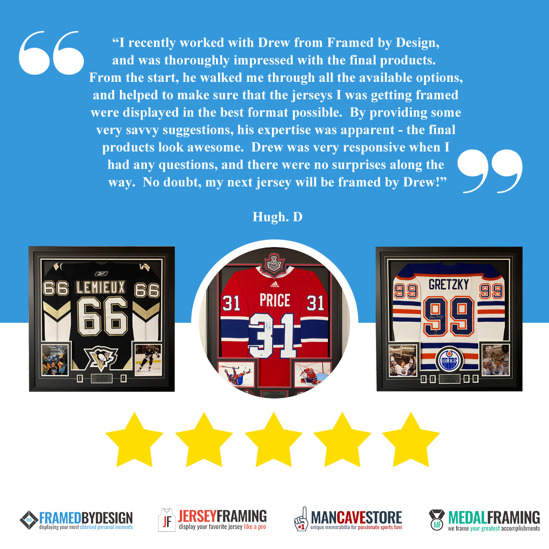 FramedByDesign's tweet photo. #testimonial #thankful #happyclient #smallbusiness #canadianmade #framedbydesign #jerseyframing #mancavestore #medalframing #pictureframing #custompictureframing #6ix #custom #customframing #sportsmemorabilia https://t.co/hI7HtiWkiu