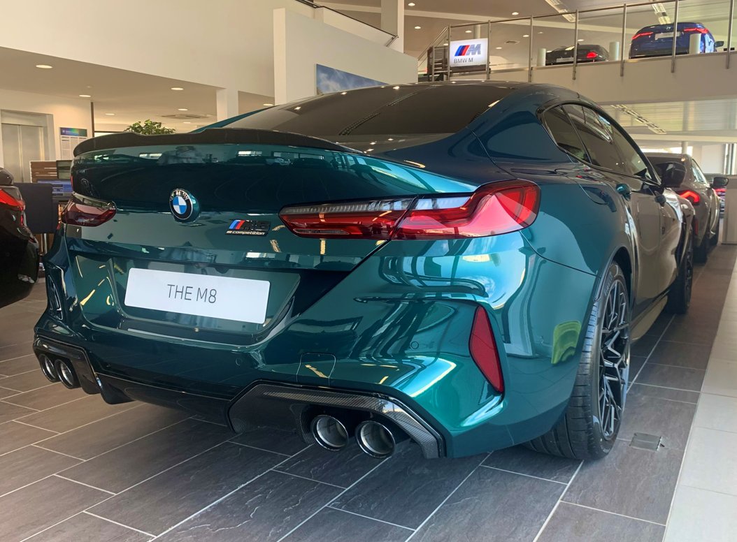 With the new BMW 8 Series Gran Coupé M models, you experience four-door luxury cars full of adrenaline-charged sportiness.

Seen here in the stunning Individual Colour of Boston Green. 

#BMW #THEM8 #LuxuryCars #CarsWithoutLimits