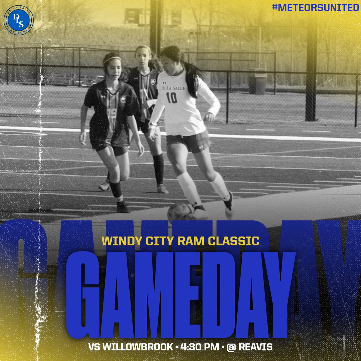 ⚽️GAME DAY⚽️

☄️<a href="/WindyCityRam/">WindyCityClassic</a> 
🆚<a href="/WB_ATHLETICS/">Willowbrook Athletics</a> 
⏰4:30PM
📍Reavis

<a href="/Meteor_Soccer/">MeteorSoccer</a>