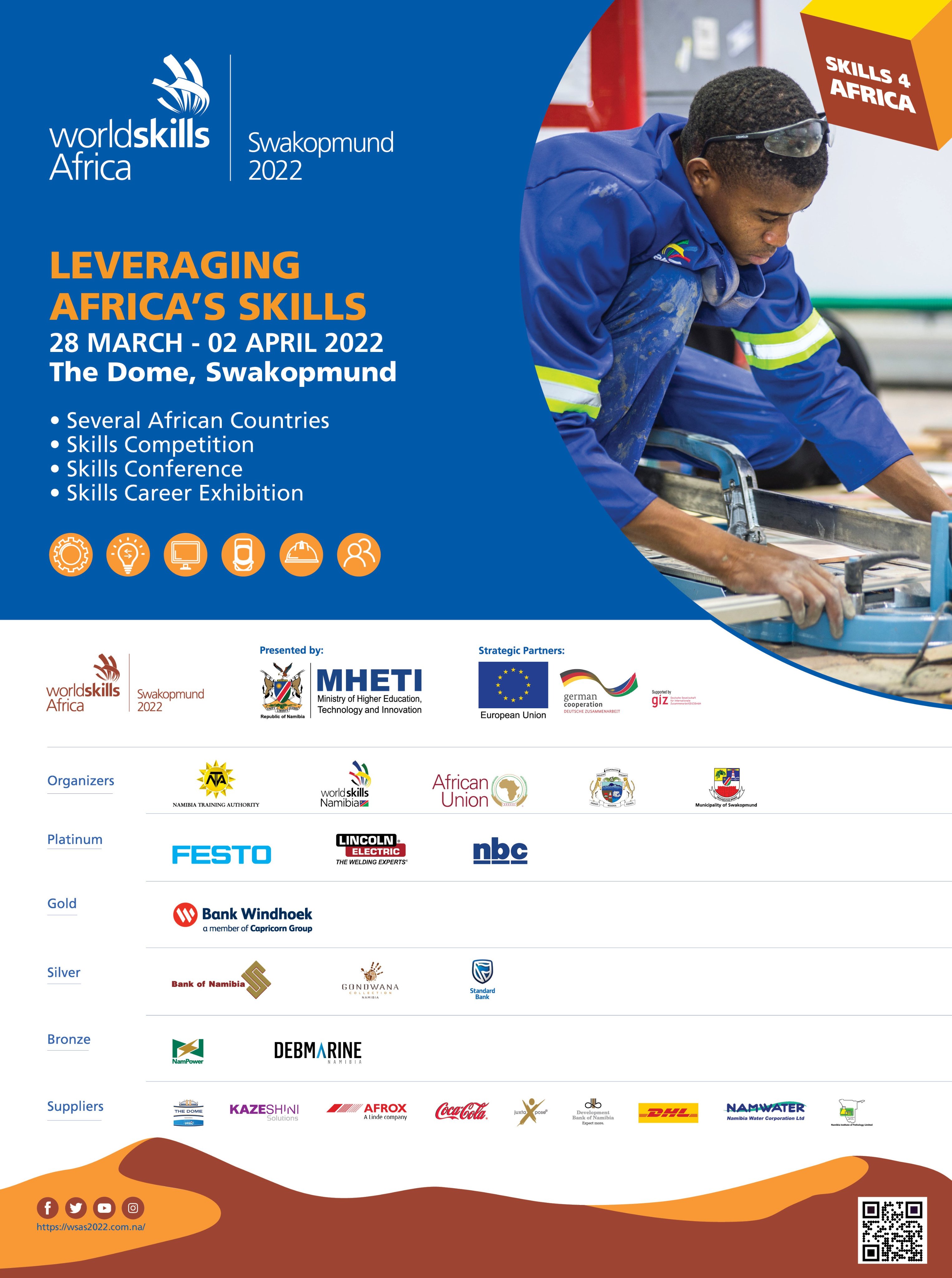 WorldSkills Africa on Twitter "Swakopmund, Namibia is set to take
