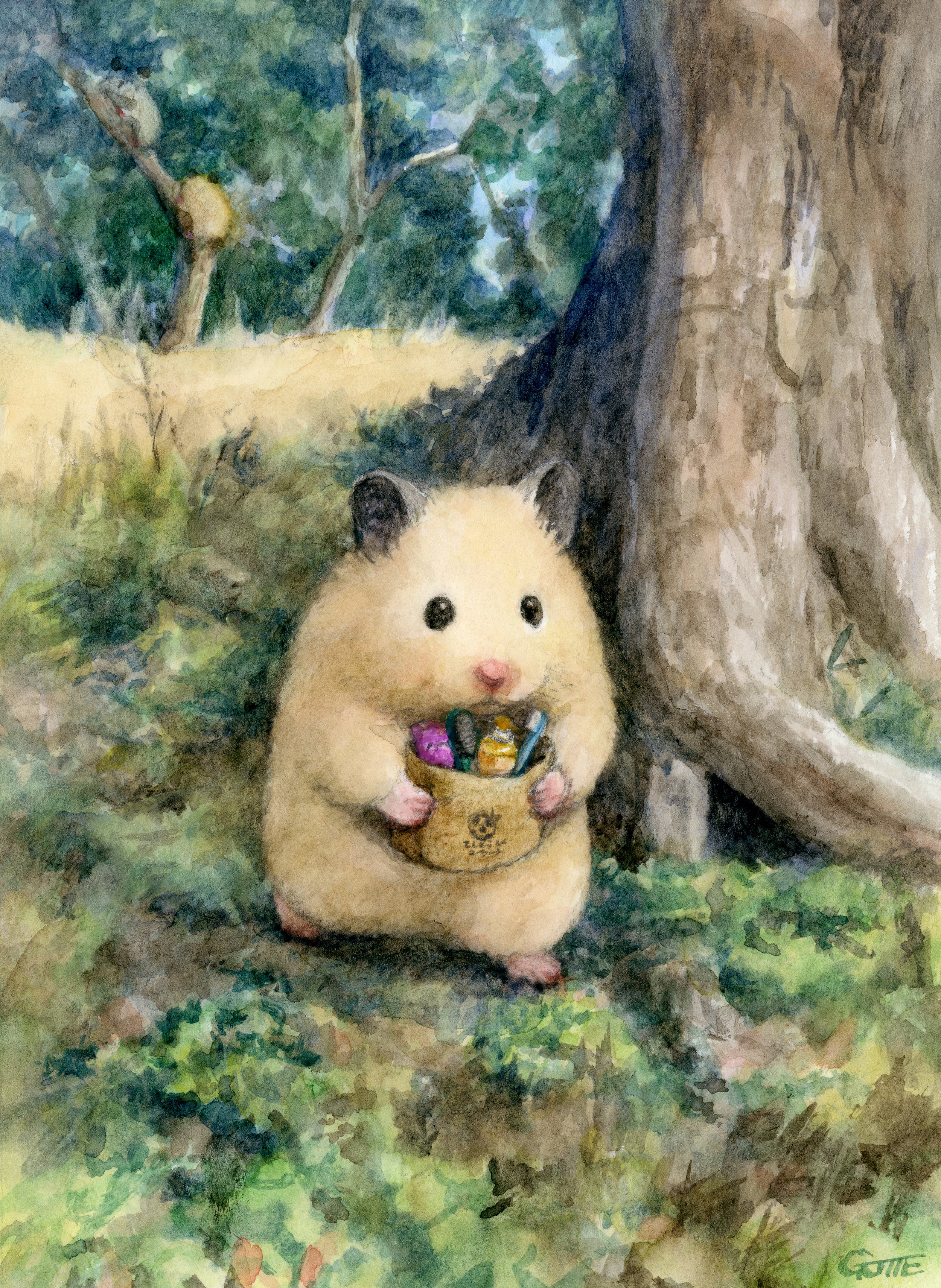Gotte Hamsterpainter おつかいの帰り道 T Co Rzsdzc8gm2 Twitter