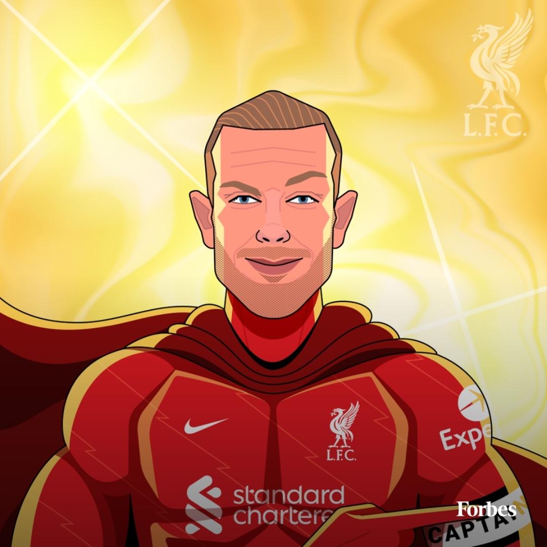 Forbes's tweet photo. Liverpool Football Club, one of the world’s top soccer teams, is kicking off its first venture into #NFTs with a collection of art based on players and managers from the men’s squad.

https://t.co/ihqpLg9HXT https://t.co/PEG1sR1d7B