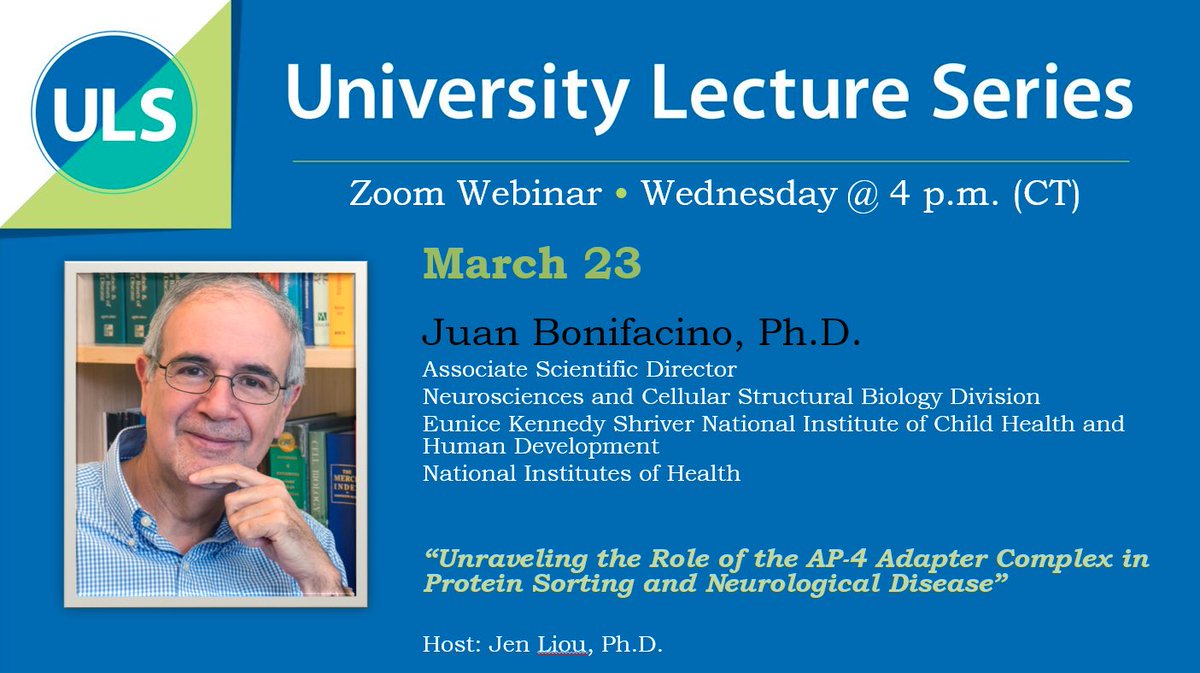 Jen Liou (@jen_liou) on Twitter photo Thank you <a href="/BonifacinoJuan/">Juan S. Bonifacino</a> for delivering an amazing talk <a href="/UTSWGradSchool/">UTSW Graduate School of Biomedical Sciences</a> on 20+ years of research that reveals mechanistic insights into the role of AP-4 in regulating protein trafficking and potential therapy of neurological disorders. Thank you <a href="/BonifacinoJuan/">Juan S. Bonifacino</a> for delivering an amazing talk <a href="/UTSWGradSchool/">UTSW Graduate School of Biomedical Sciences</a> on 20+ years of research that reveals mechanistic insights into the role of AP-4 in regulating protein trafficking and potential therapy of neurological disorders.
