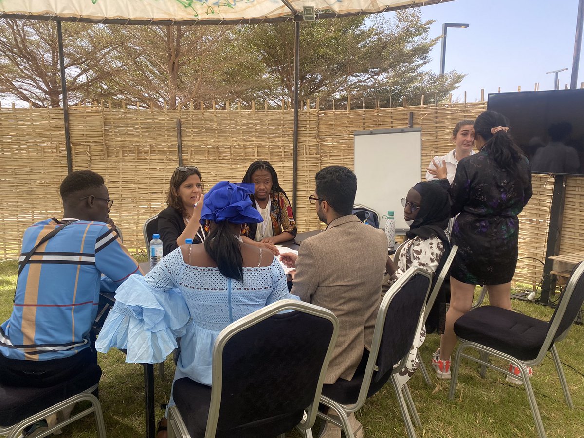 ONM_RSA's tweet photo. Day 4 at the Youth Space with @WYPW_PMJE
Workshop and discussions in preparation for the 2023 UN Water Conference #wmrsa https://t.co/0X7OIzdW05