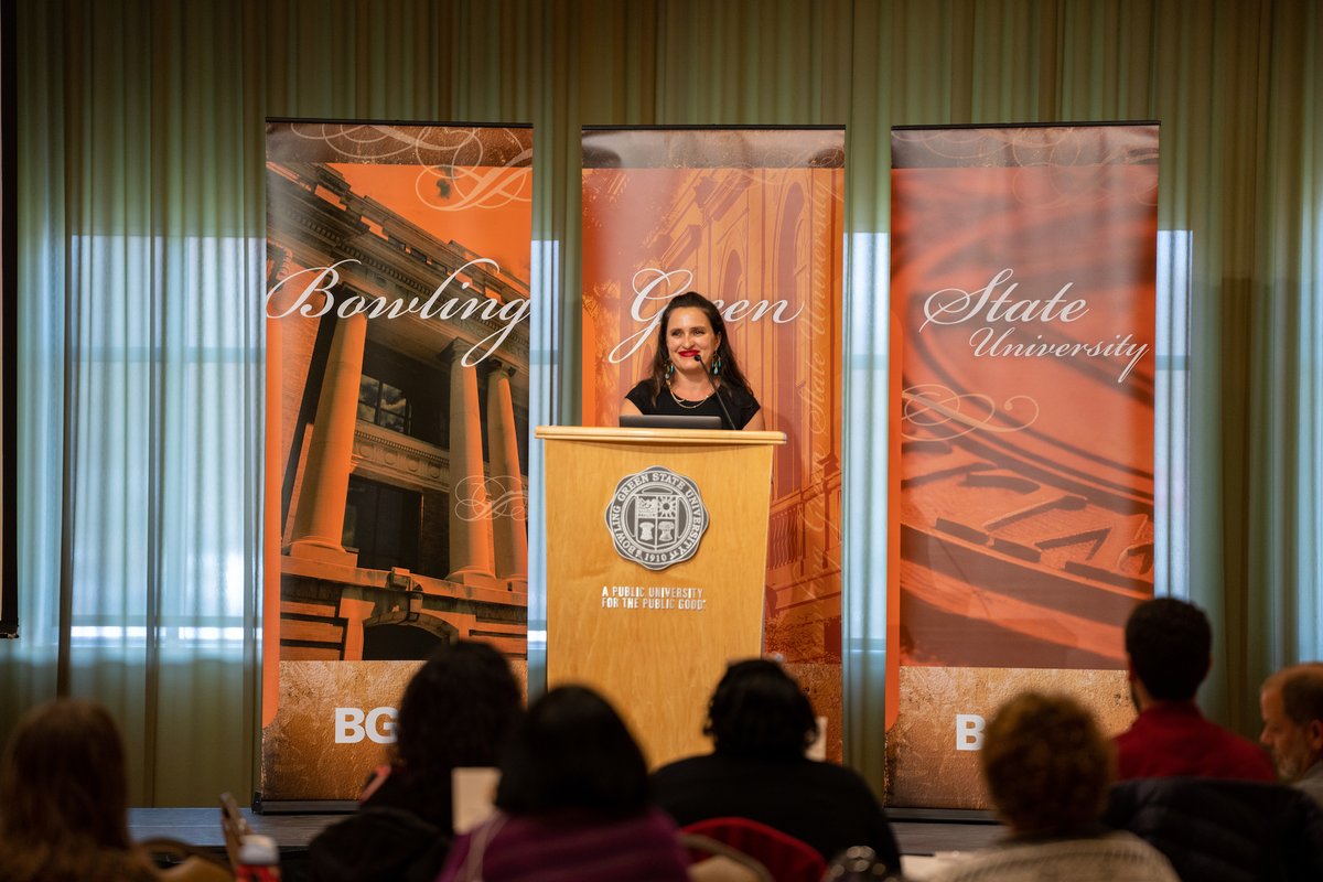 Yesterday, the #BGSU School of Cultural and Critical Studies hosted the annual Latino/a/x Issues Conference featuring keynote speaker Dr. Jade Power-Sotomayor. Unable to attend? Watch the recorded livestream: bit.ly/3tBz3rn