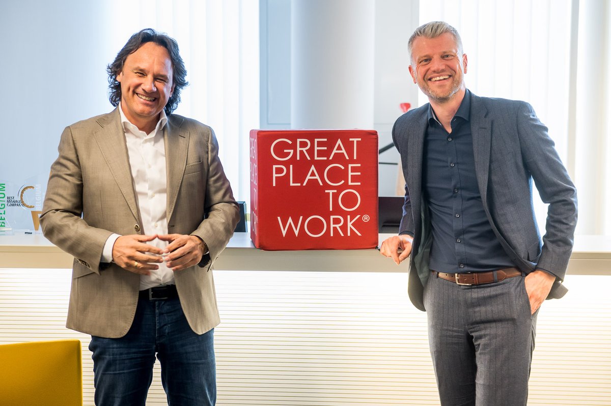 FrankSegers's tweet photo. Ik heb het voorrecht gehad om Thomas van Eeckhout, CEO van IT-dienstenspecialist Easi te interviewen. Easi, winnaar vande prestigieuze wedstrijd  'beste werkplaatsen om voor te werken 2022'. Alvast een inspirerend en 'must-see interview' welke ik volgende week graag deel. https://t.co/4170SK1HD5