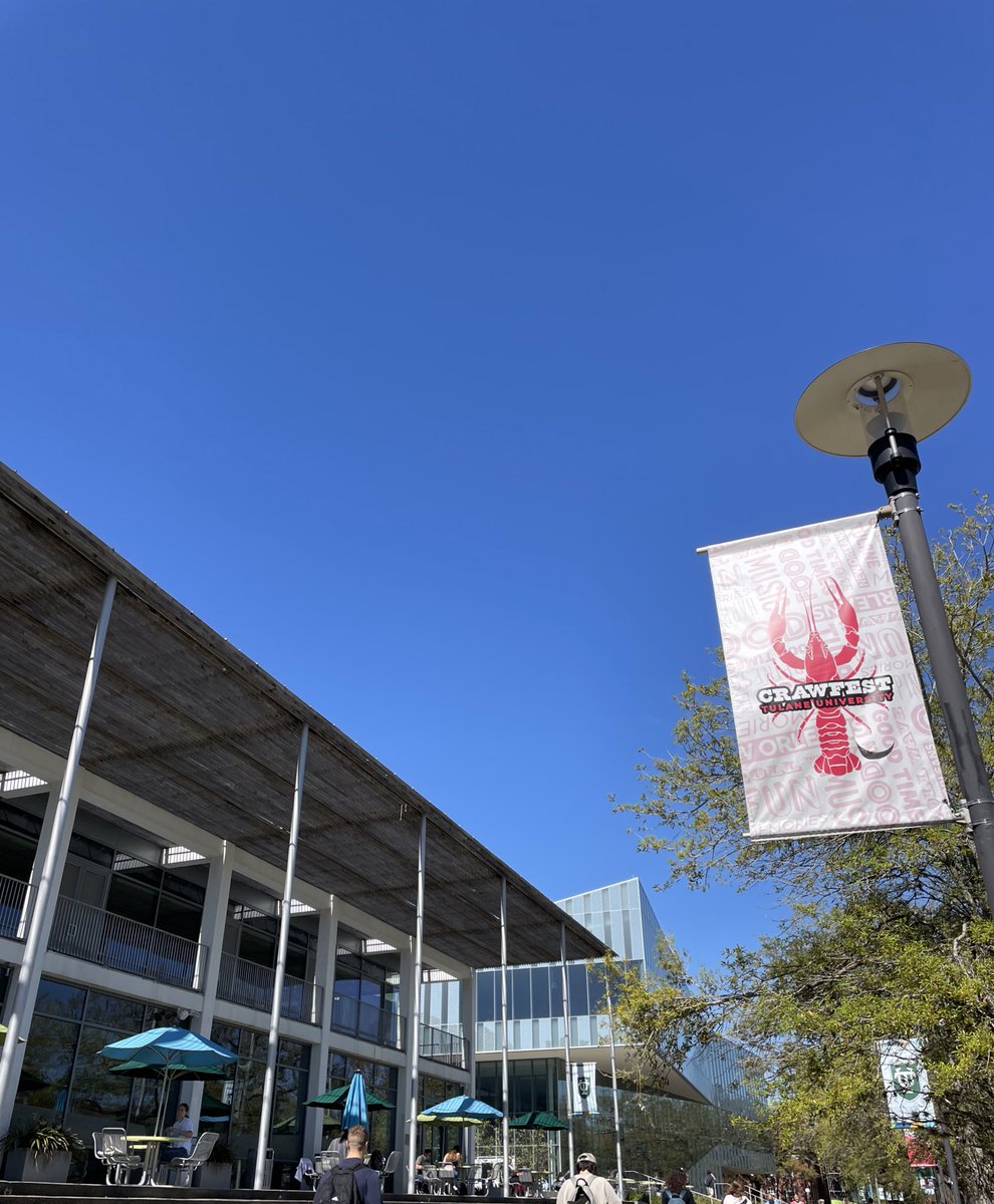 Hey, Tulanians! Come visit with <a href="/tulanebioethics/">Tulane Bioethics & Medical Humanities</a> outside the LBC today from 11-2ish! We’d love to meet you👋 <a href="/Tulane/">Tulane University</a> <a href="/TulaneSLA/">Tulane School of Liberal Arts</a> <a href="/TU_Philosophy/">Tulane Philosophy</a> #OnlyAtTulane