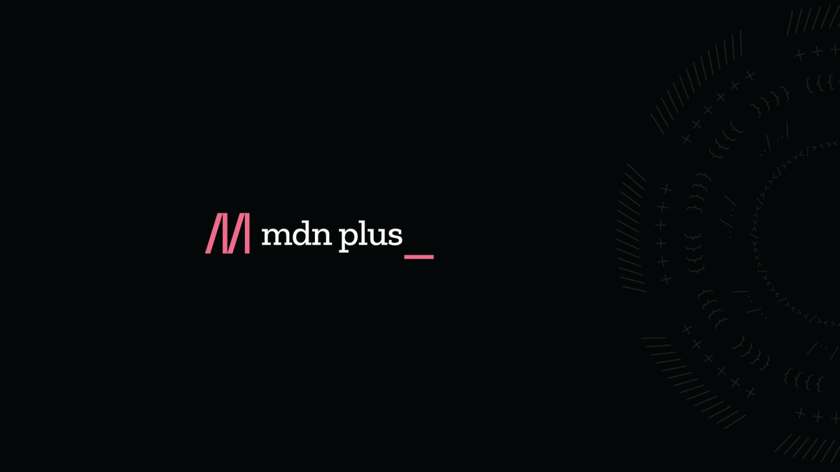 MozDevNet's tweet photo. MDN Web Docs is starting a journey of bringing a customised premium experience to our readers. Today, we are excited to announce the release of #MDNPlus in the US and Canada, opening to more countries in the coming months! https://t.co/8LGOgoC2uD https://t.co/bW3iRUavom