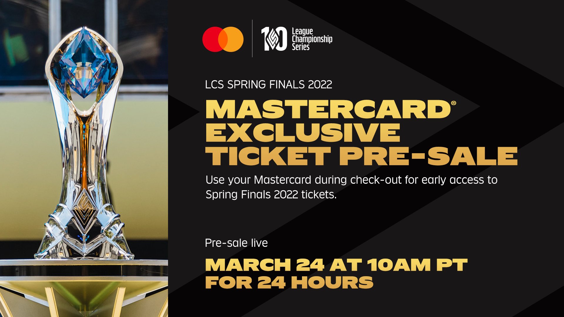 LCS on Twitter "Don't miss the 2025 LCS Spring Finals ticket presale