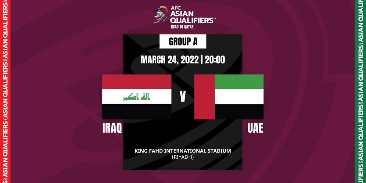 Iraq vs UAE Highlights 24 March 2022