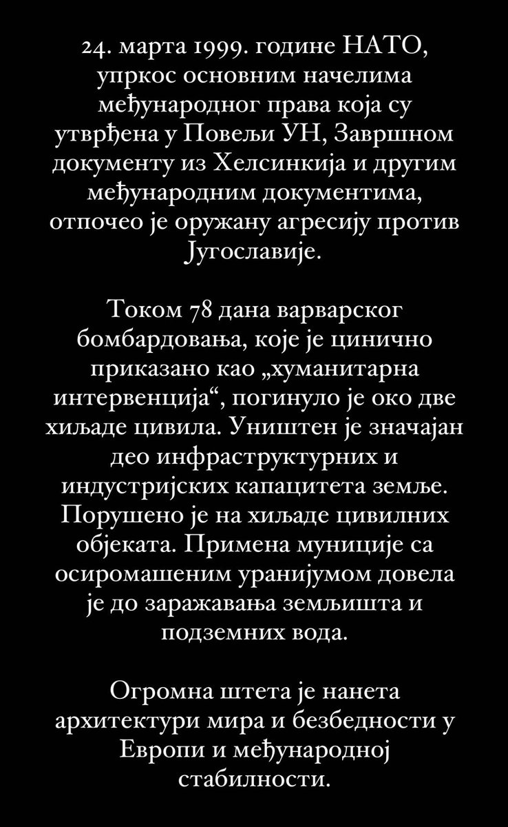 AmbasadaRusije's tweet photo. По случаю 23-й годовщины начала агрессии НАТО против Югославии 24 марта с.г. Посол России в Белграде А.А.Боцан-Харченко принял участие в организованной Правительством Сербии и городскими властями церемонии возложения венков к памятнику детям, погибшим в ходе бомбардировок. https://t.co/m8W7z2FDzS