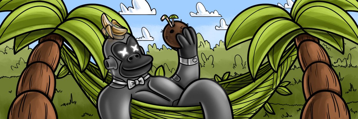 CryptoEiny's tweet photo. My Prime @ElrondApes in his element knowing the Elrond NFT marketplace is just around the corner 🦍 https://t.co/V5rPwcHYEX