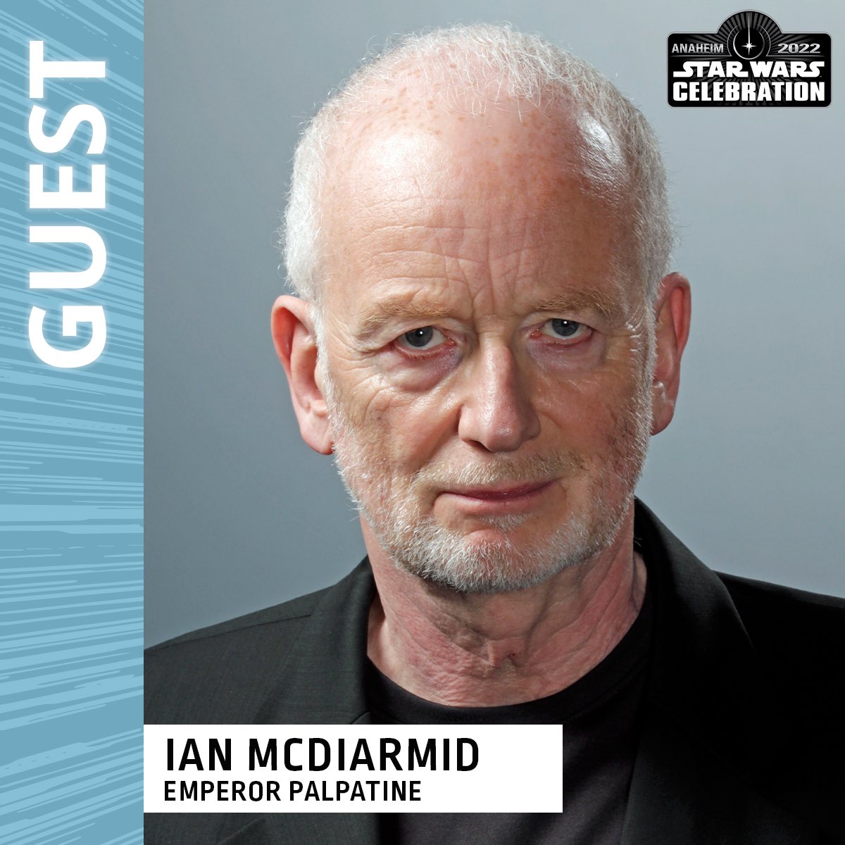 The Emperor is coming here? We shall double our efforts! Ian McDiarmid is  headed to Star Wars Celebration, appearing all weekend!, image size:1200x1200