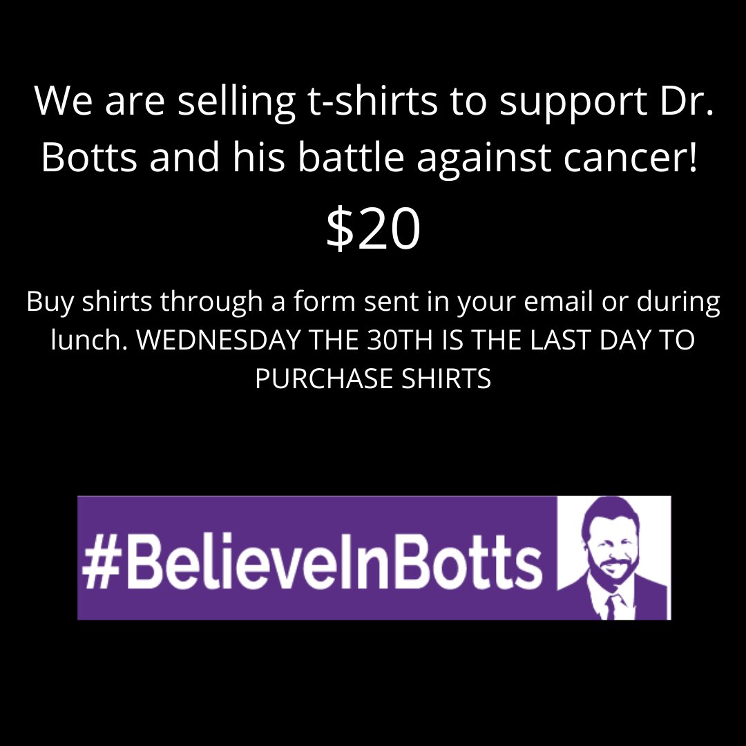 Fundraiser for Dr. Botts!