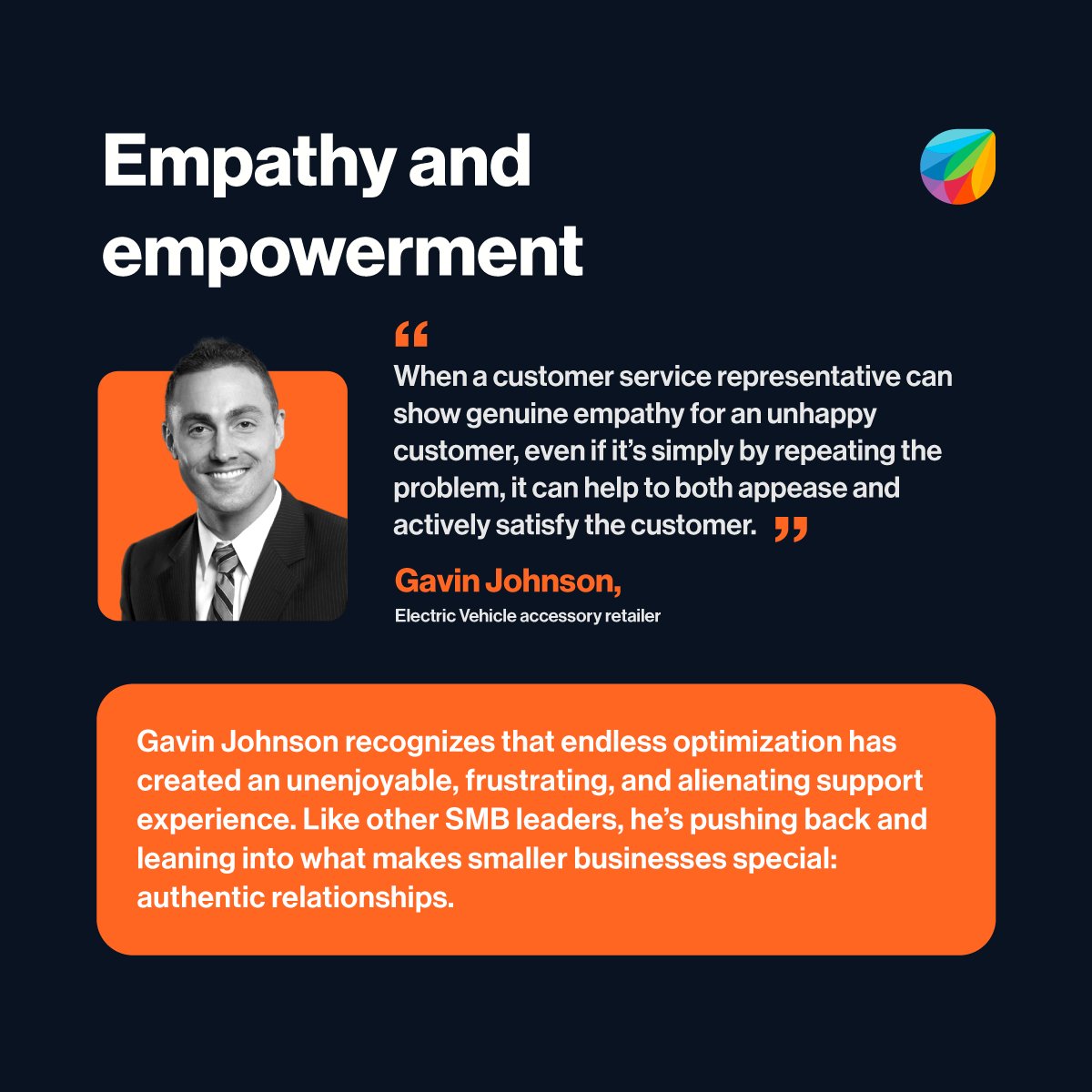 freshdesk's tweet photo. We recently caught up with four diverse SMB leaders to learn about how they’re investing in CX and the underpinnings of their efforts: https://t.co/SQFerb3vxT

#Leaders #CXLeaders #CustomerExperience #CustomerService #TheCXReview #CXDecoded #Freshdesk https://t.co/zWu8x5vH0a
