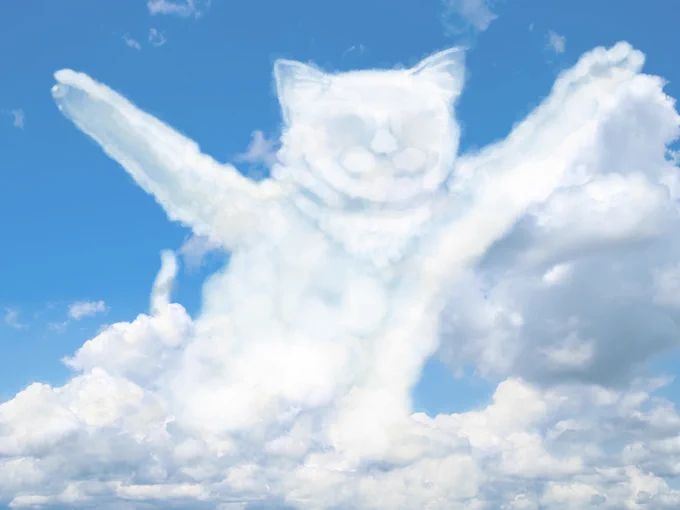 猫雲

#おはこんばんちは 