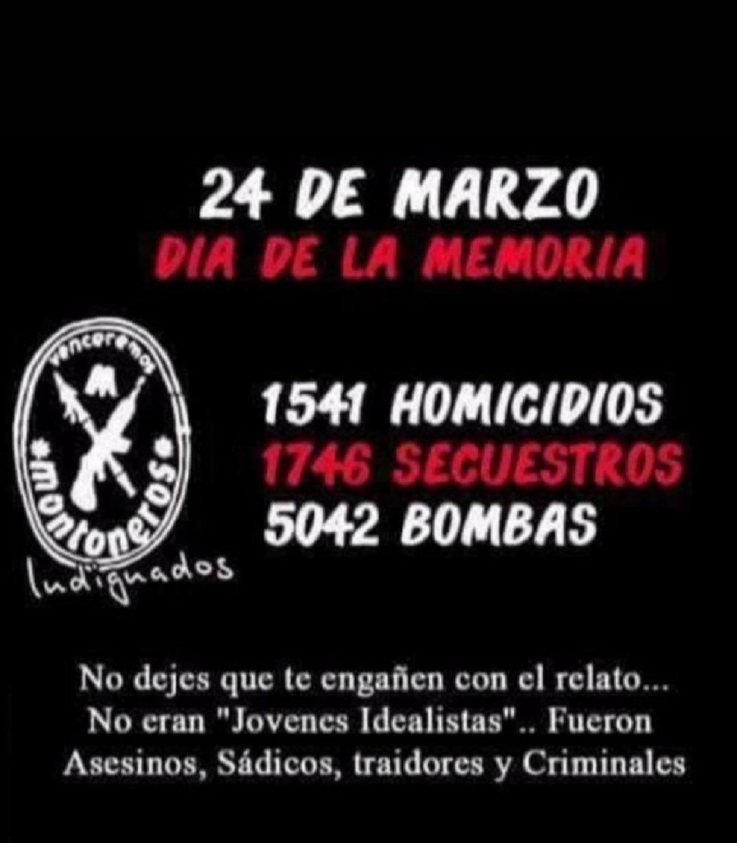 #MemoriaVerdadYJusticia