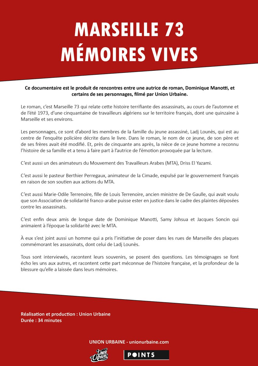 Union Urbaine tweet media